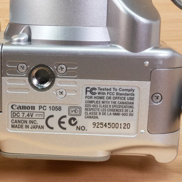 Canon PowerShot S1 IS 3.2MP Digital Camera with 10x Optical Zoom / Tested - Picture 7 of 8